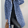 Leopard Print Faux Fur Coat