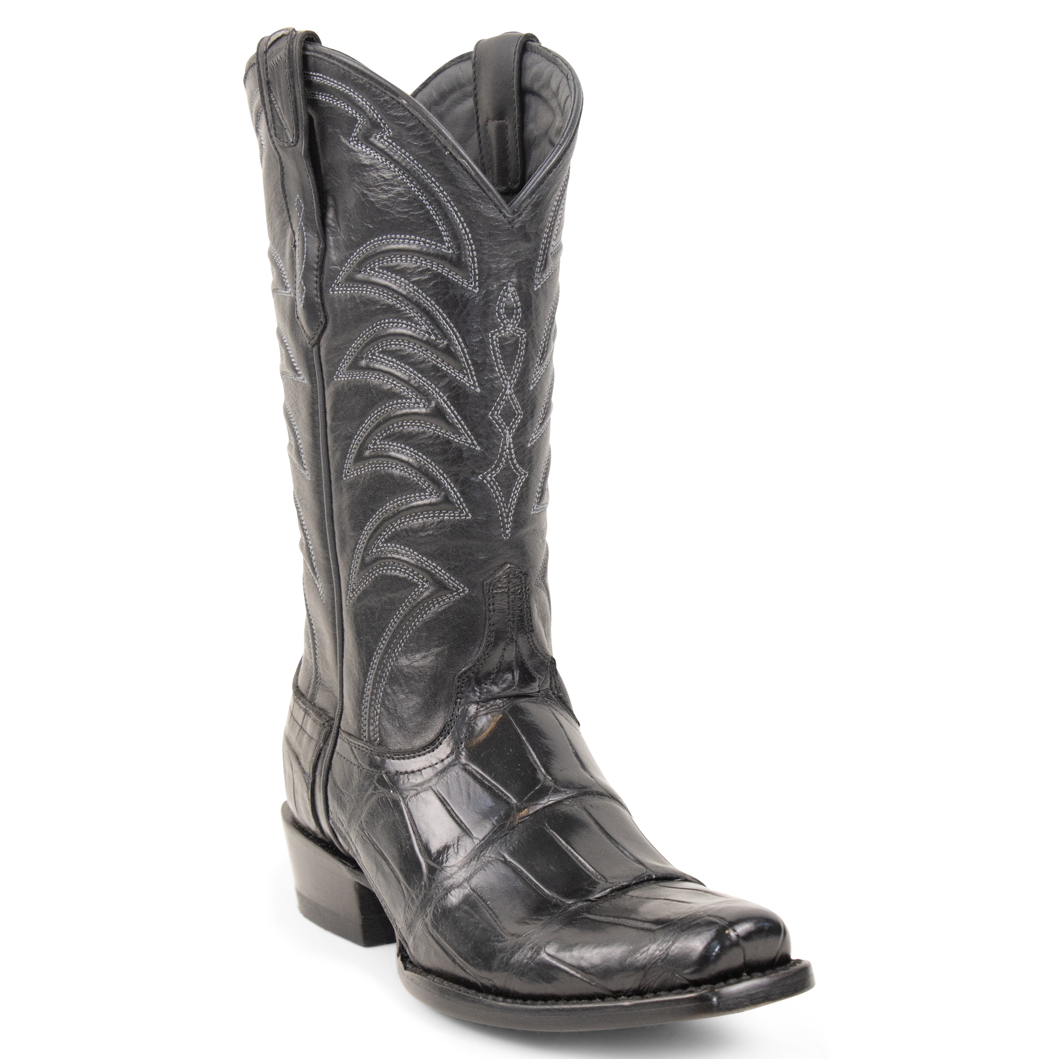 Alligator Black - Cutter Toe