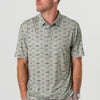 Burlebo Performance Polo - Flying Ducks Green