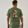 Burlebo Adult SS Tee - Mallard Camo Dog