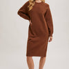 SWEATER MIDI DRESS
