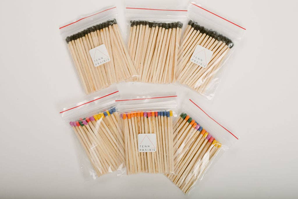Match Refill Kit – 3" Safety Matches (Large Holders): Navy Tip