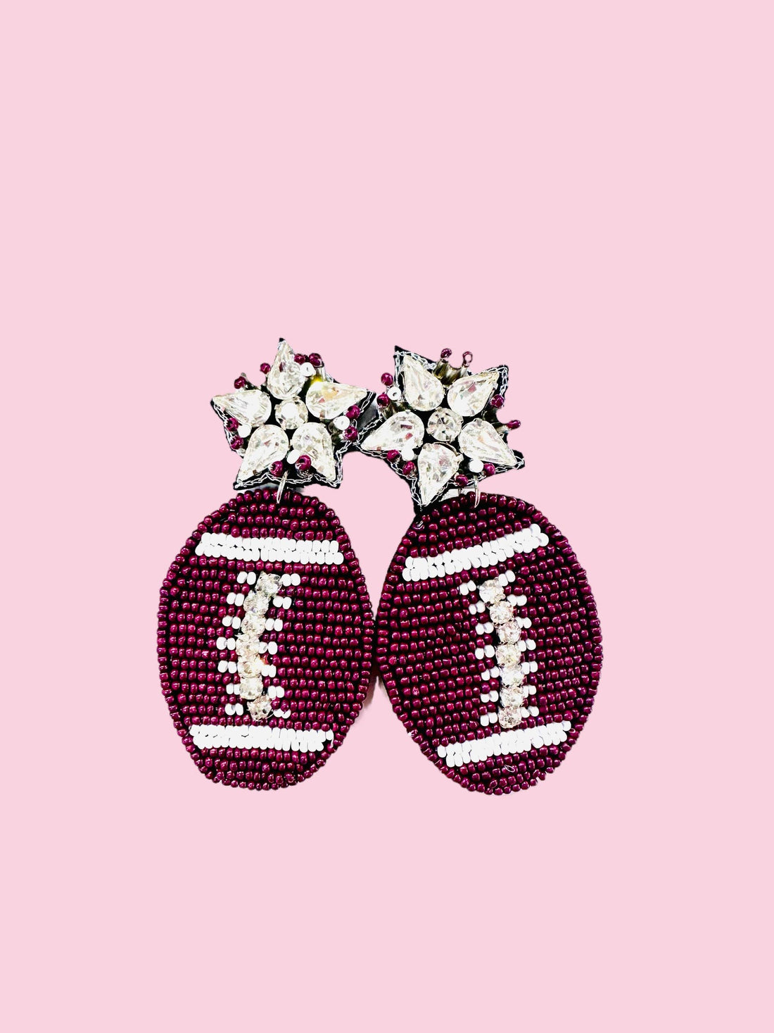 Maroon Football (Mix & Match Any 10 or More Pair)