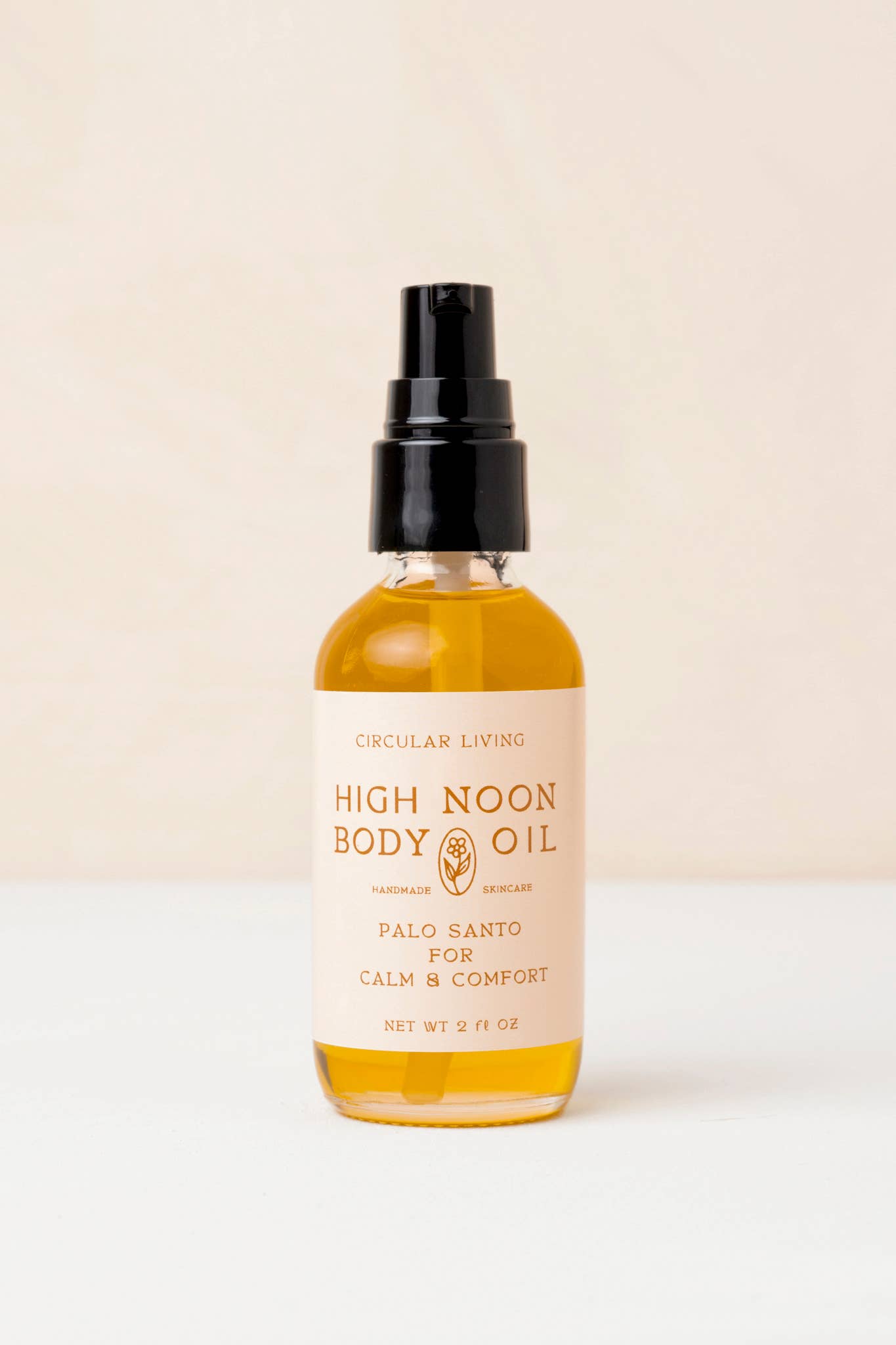 High Noon Body Oil, Palo Santo: Travel Size 2 fl oz