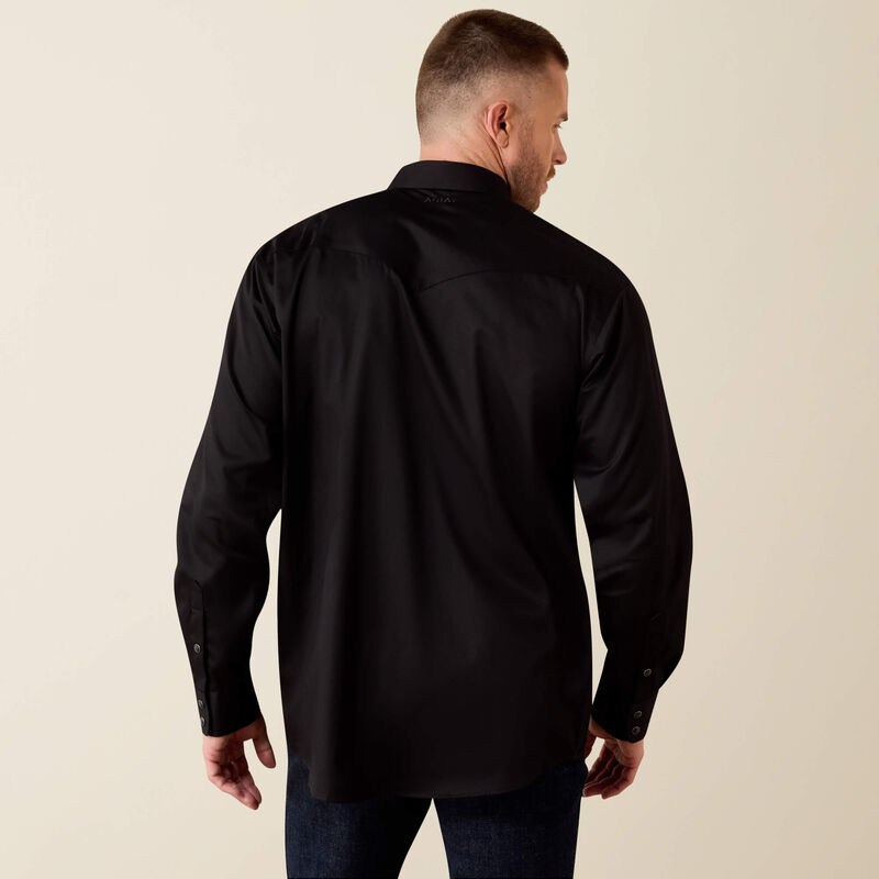 Ariat Lightweight Twill Classic Fit Shirt Black