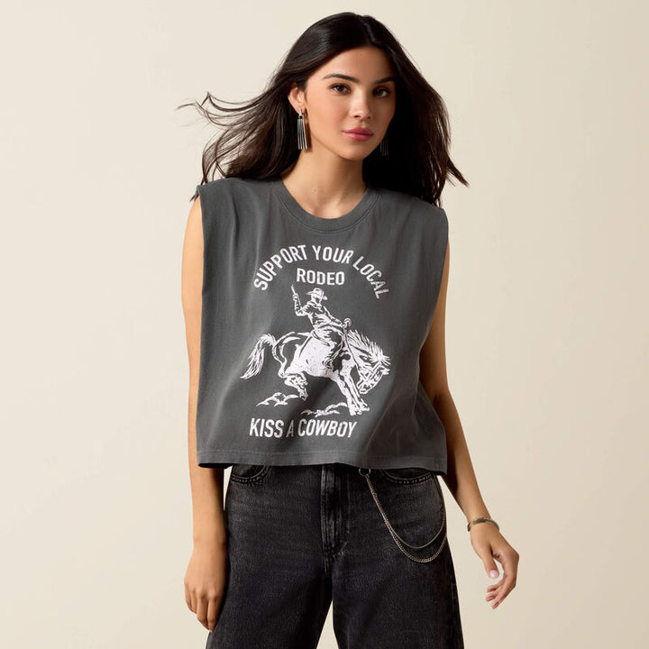Ariat Kiss a Cowboy T-Shirt