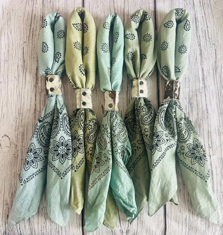 Sage Hues Hand Dyed Bandanas