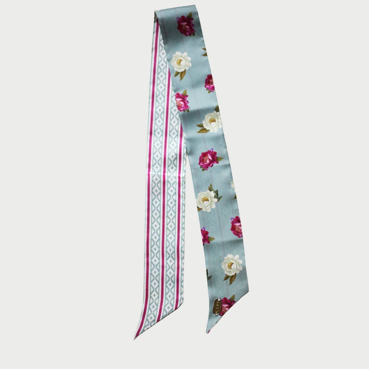 Southwest Ditsy Floral Lil Twilly Scarf 33" | Wrist Scarf: Giftable Cube