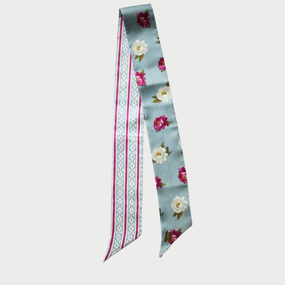 Southwest Ditsy Floral Lil Twilly Scarf 33" | Wrist Scarf: Giftable Cube