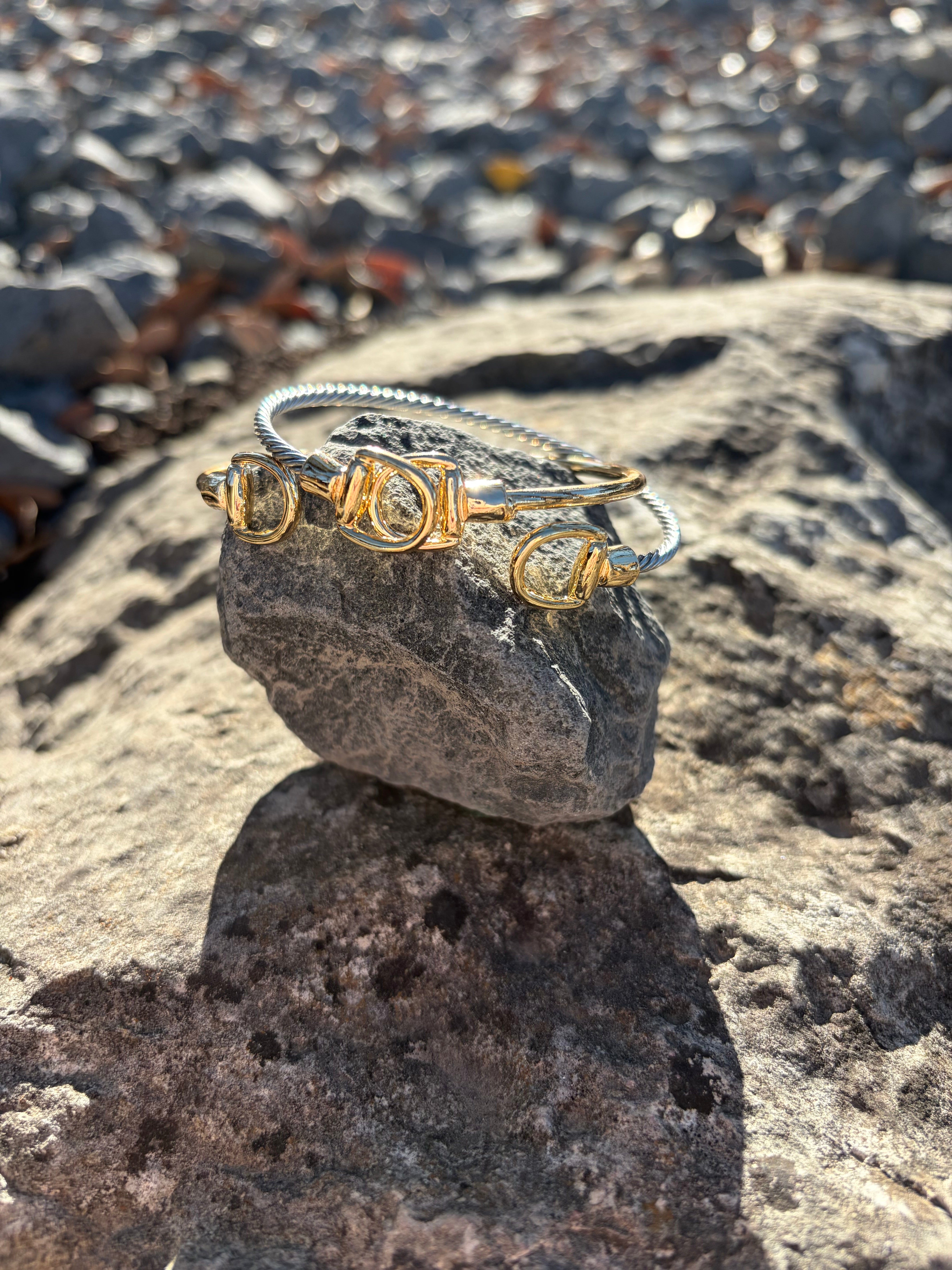 Horse Bit Cuff Bracelet