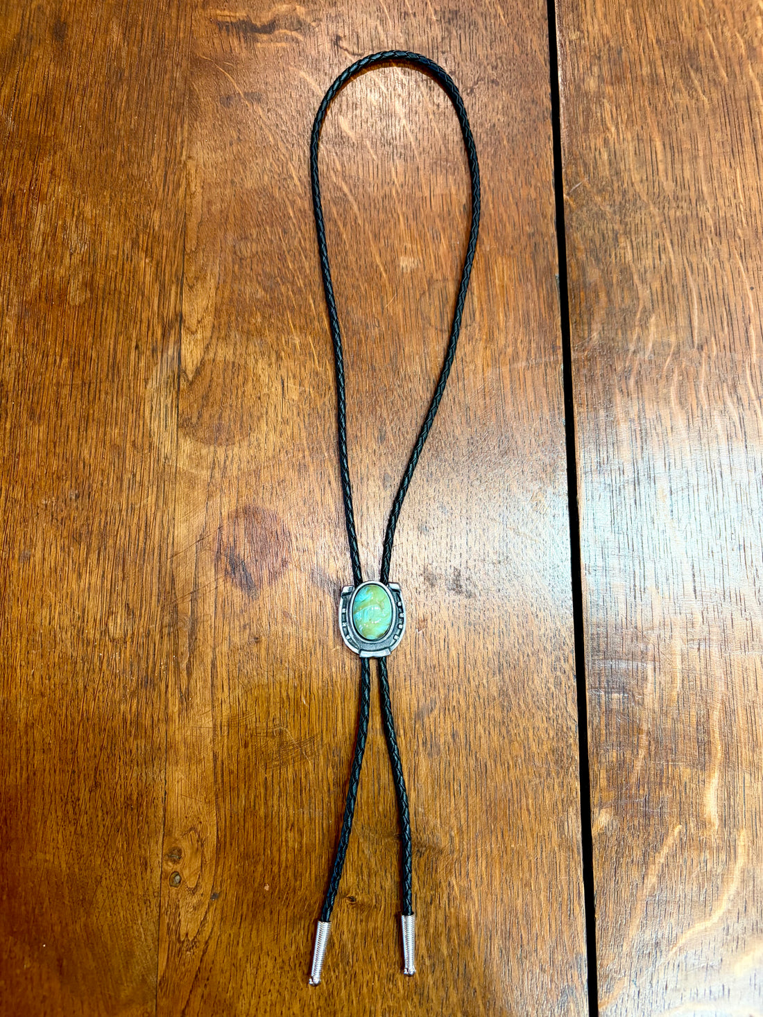 Turquoise Horseshoe Bolo