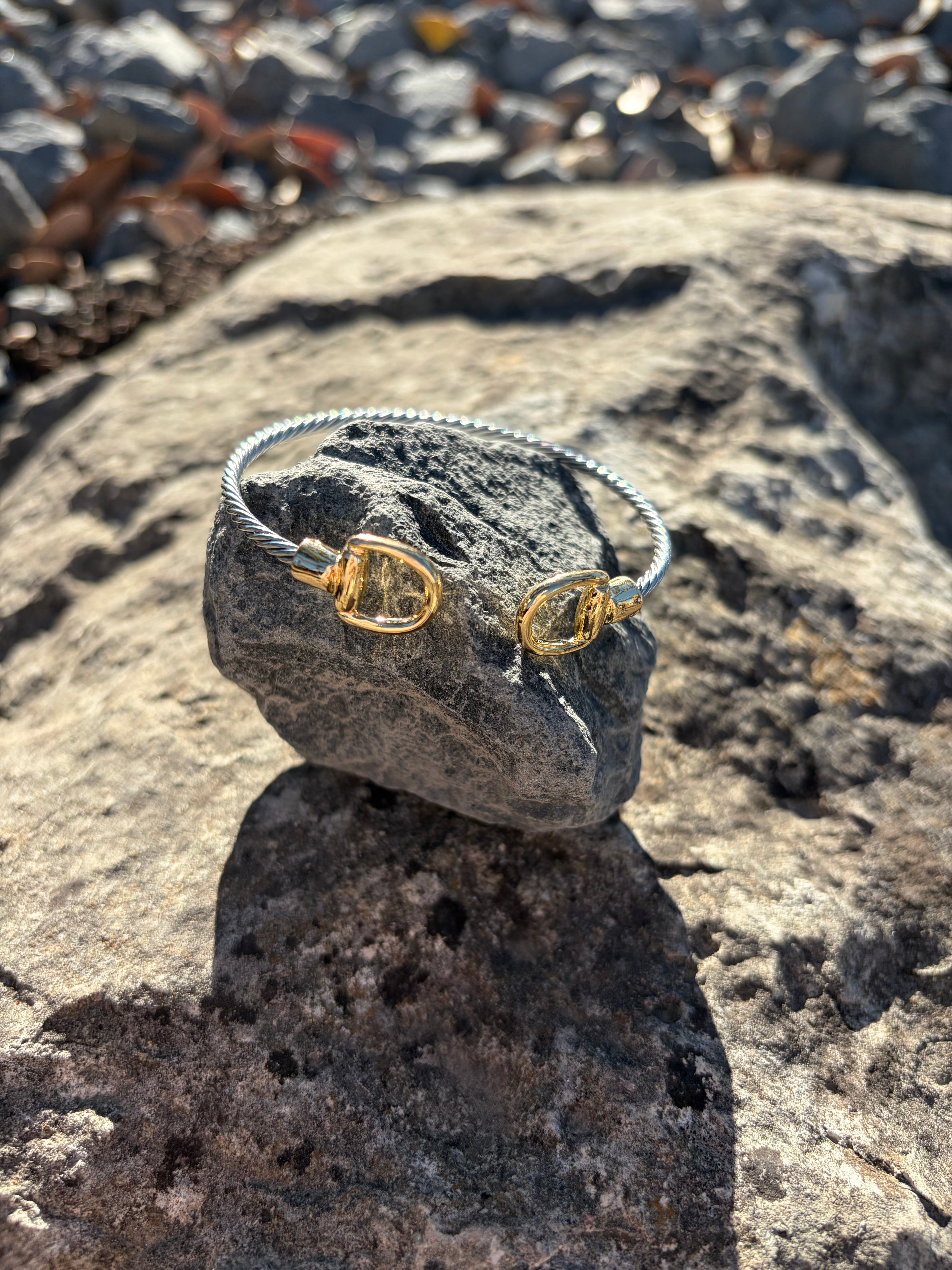 Horse Bit Cuff Bracelet