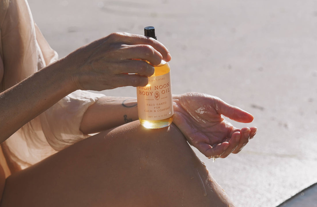 High Noon Body Oil, Palo Santo: Travel Size 2 fl oz