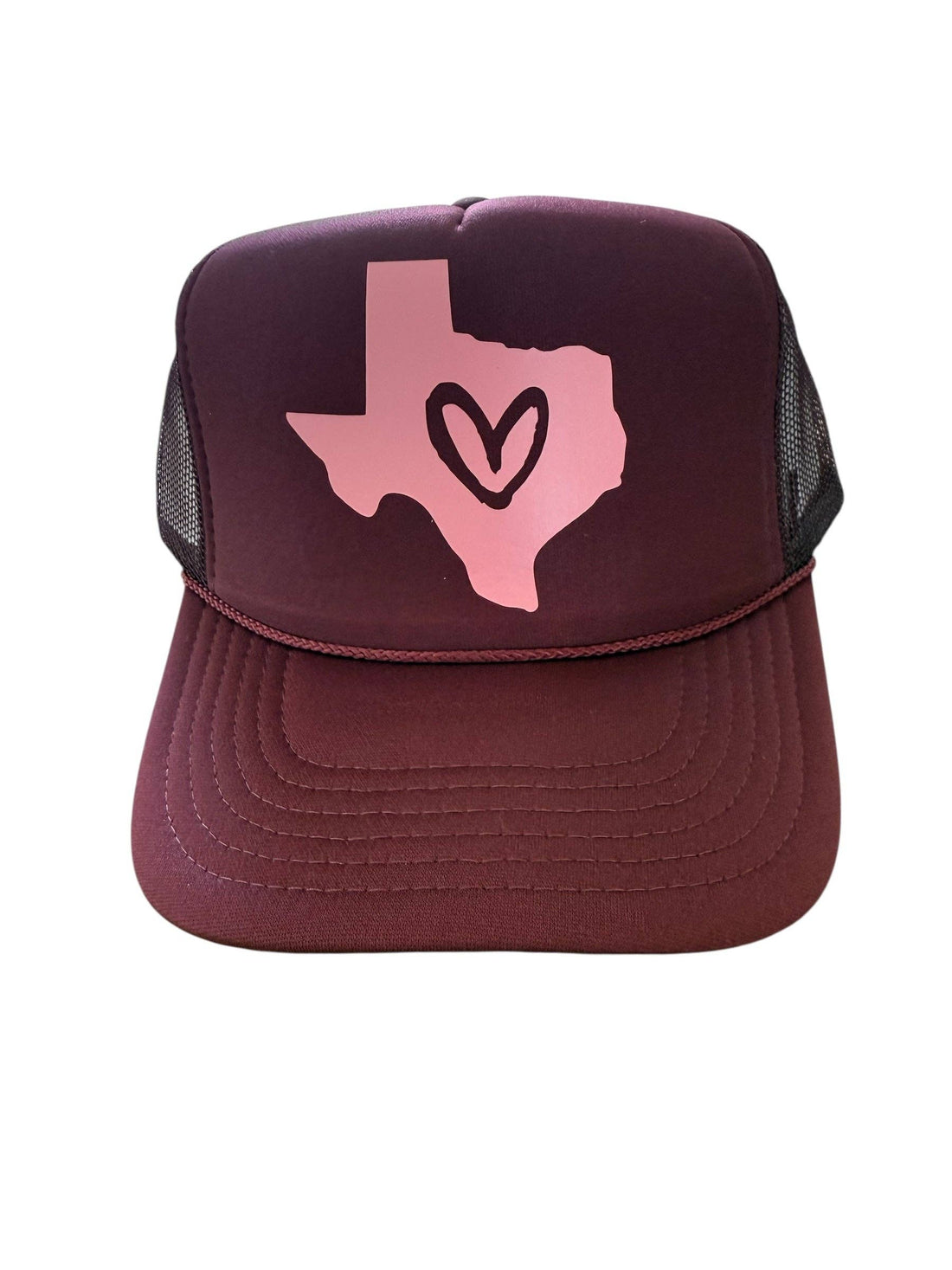 Heart of Texas Trucker: CAMO - PINK