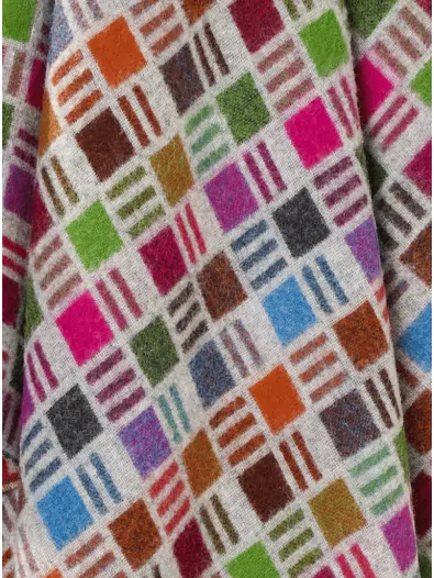 Contemporary Windowpane: Multispot Beige