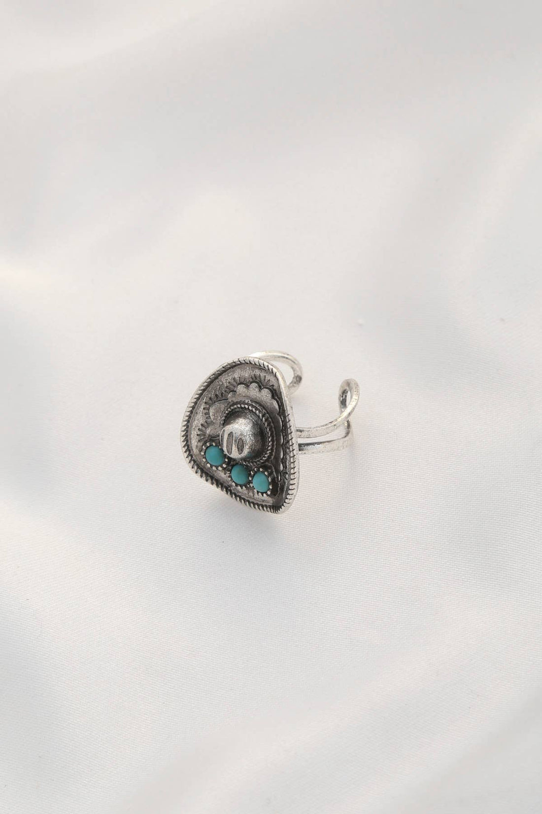 COWBOY HAT METAL RING, SR 0319: CBWT