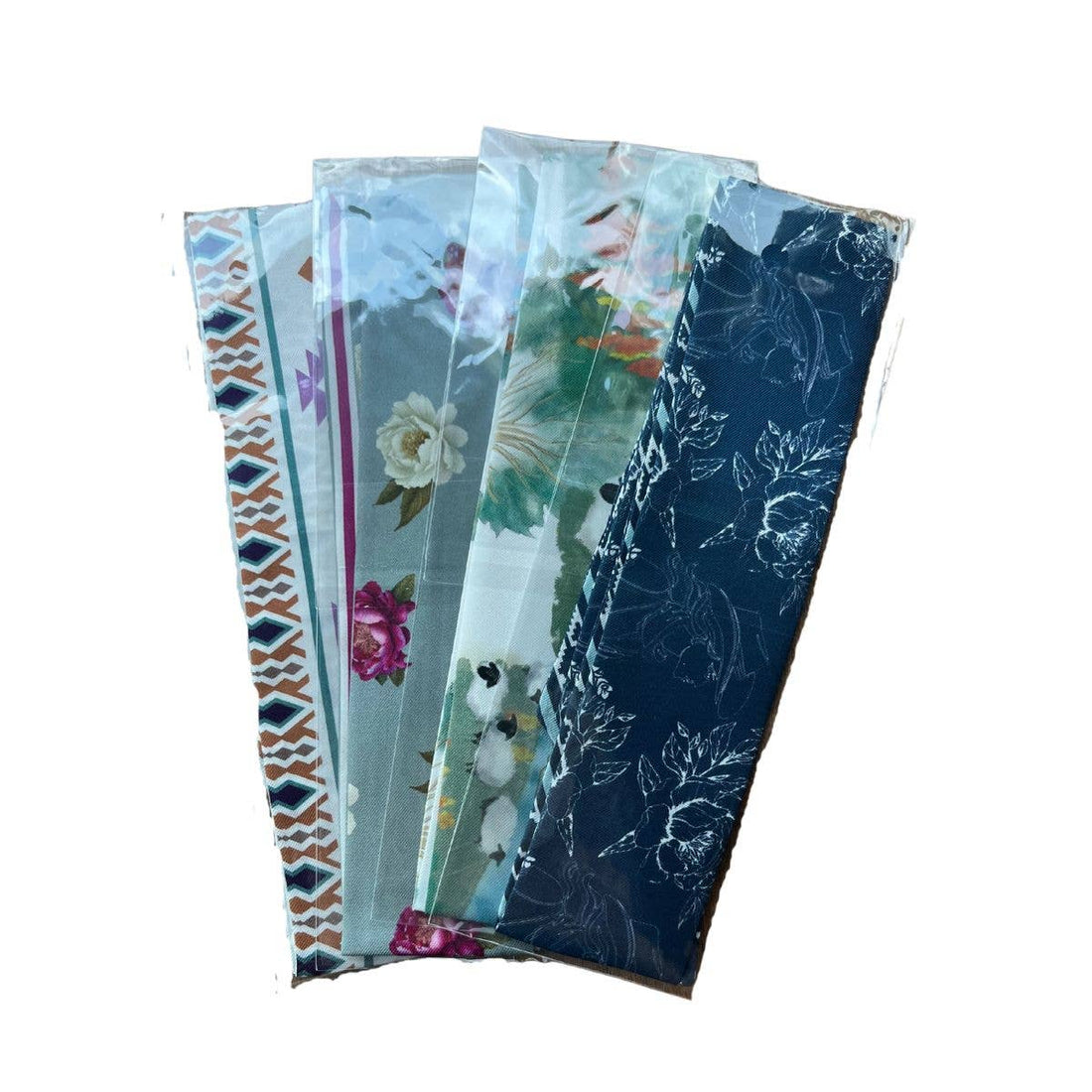 Burgundy Forest Toile Lil Twilly Scarf 33" | Wrist Scarf: Giftable Cube