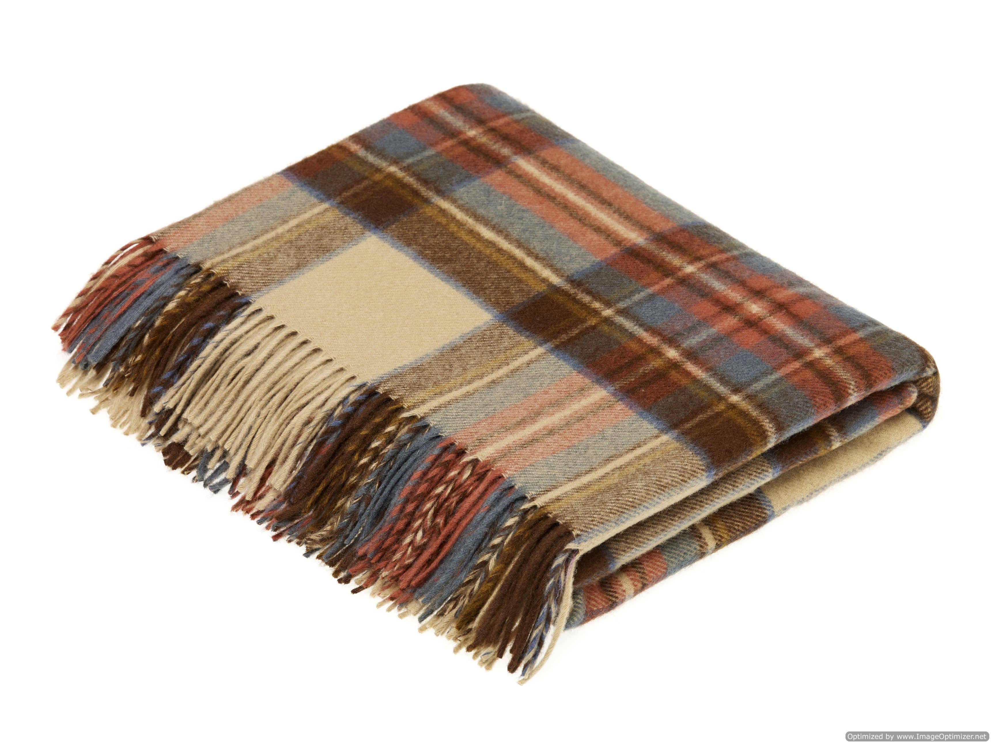 Throw Blankets: Antique Buchanan