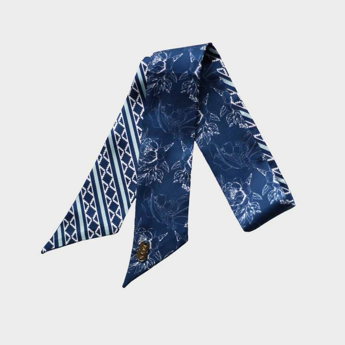 Southwest Navy Cowgirl Lil Twilly Scarf 33" | Wrist Scarf: GIftable Cube
