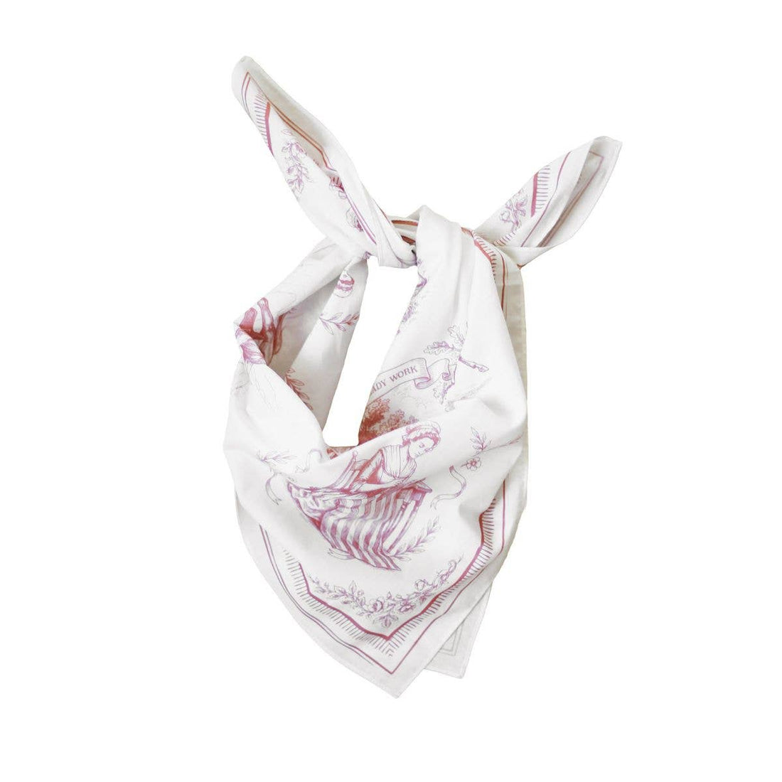 Ladies of 1776 Bandana | American Patriotic Bandana Rose Red