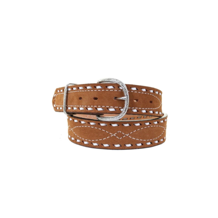 B1196A - Toast Suede Belt