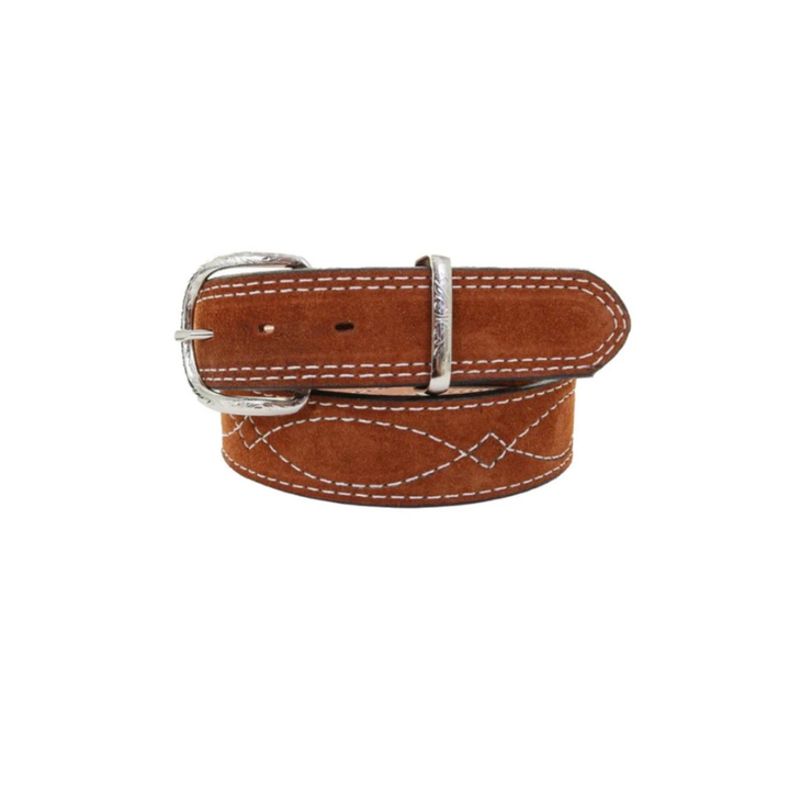B1196 - Toast Suede Belt
