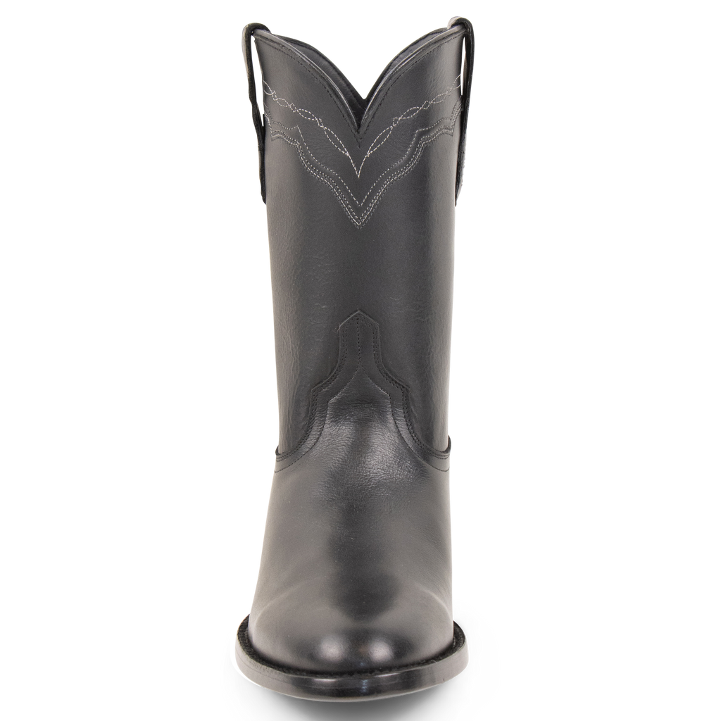 Jersey Cowhide Black - Roper Toe