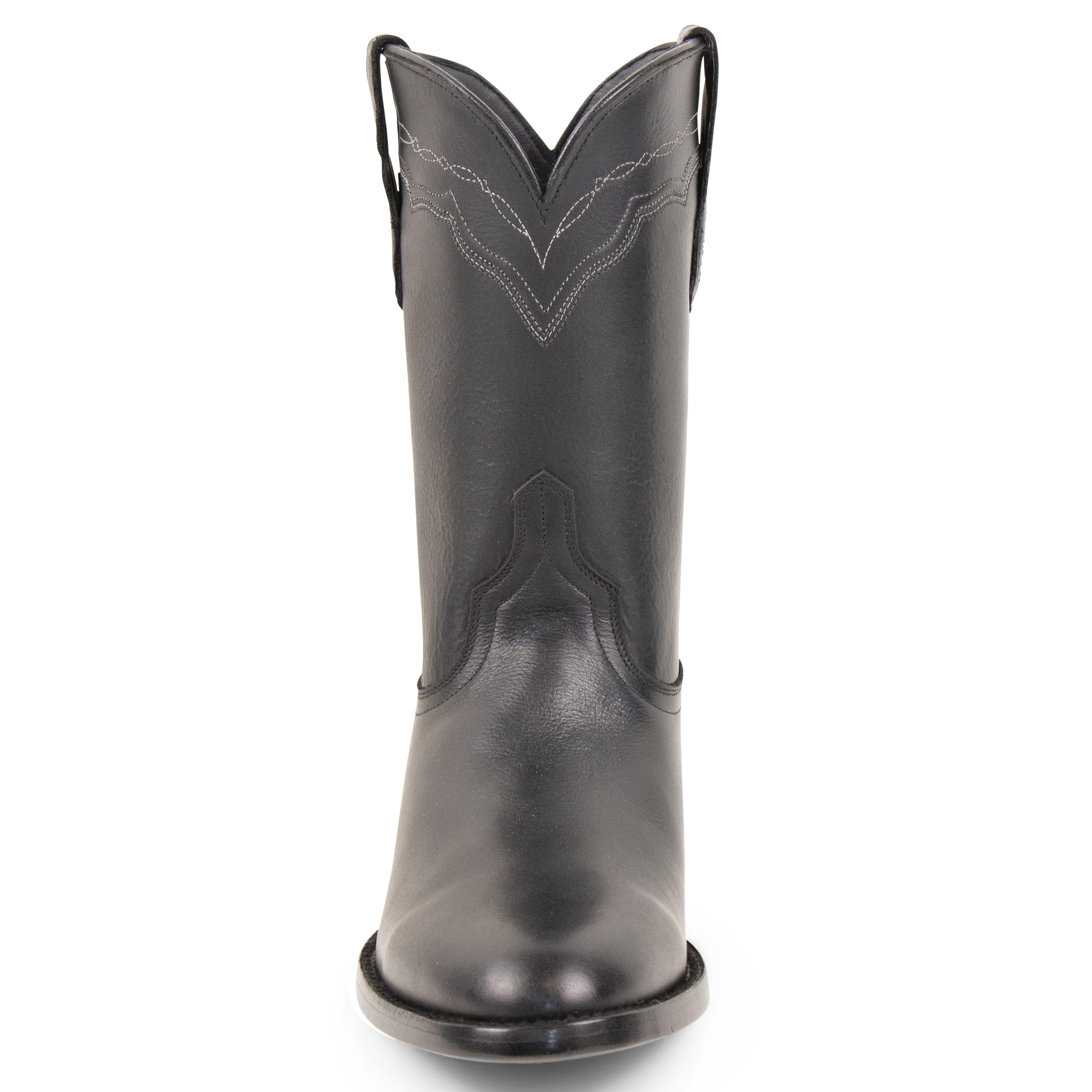 Jersey Cowhide Black - Roper Toe