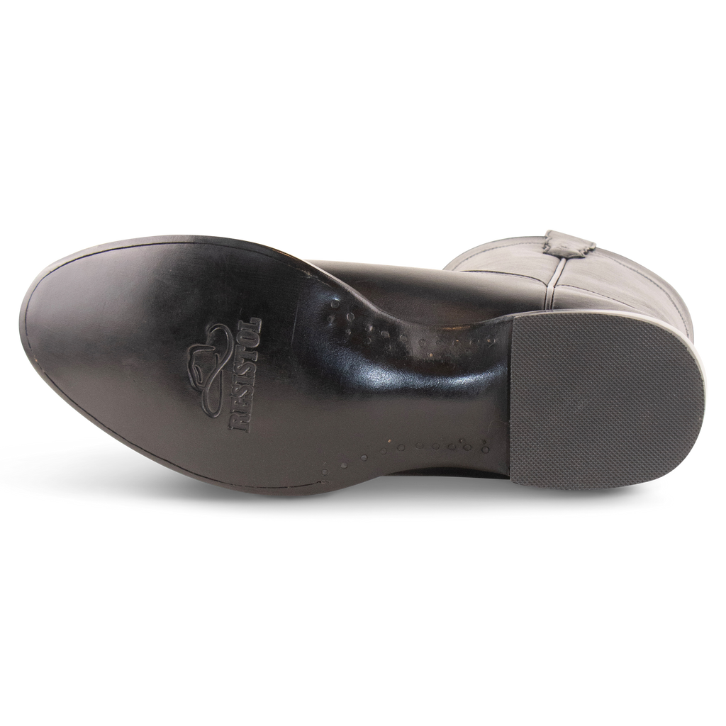 Jersey Cowhide Black - Roper Toe