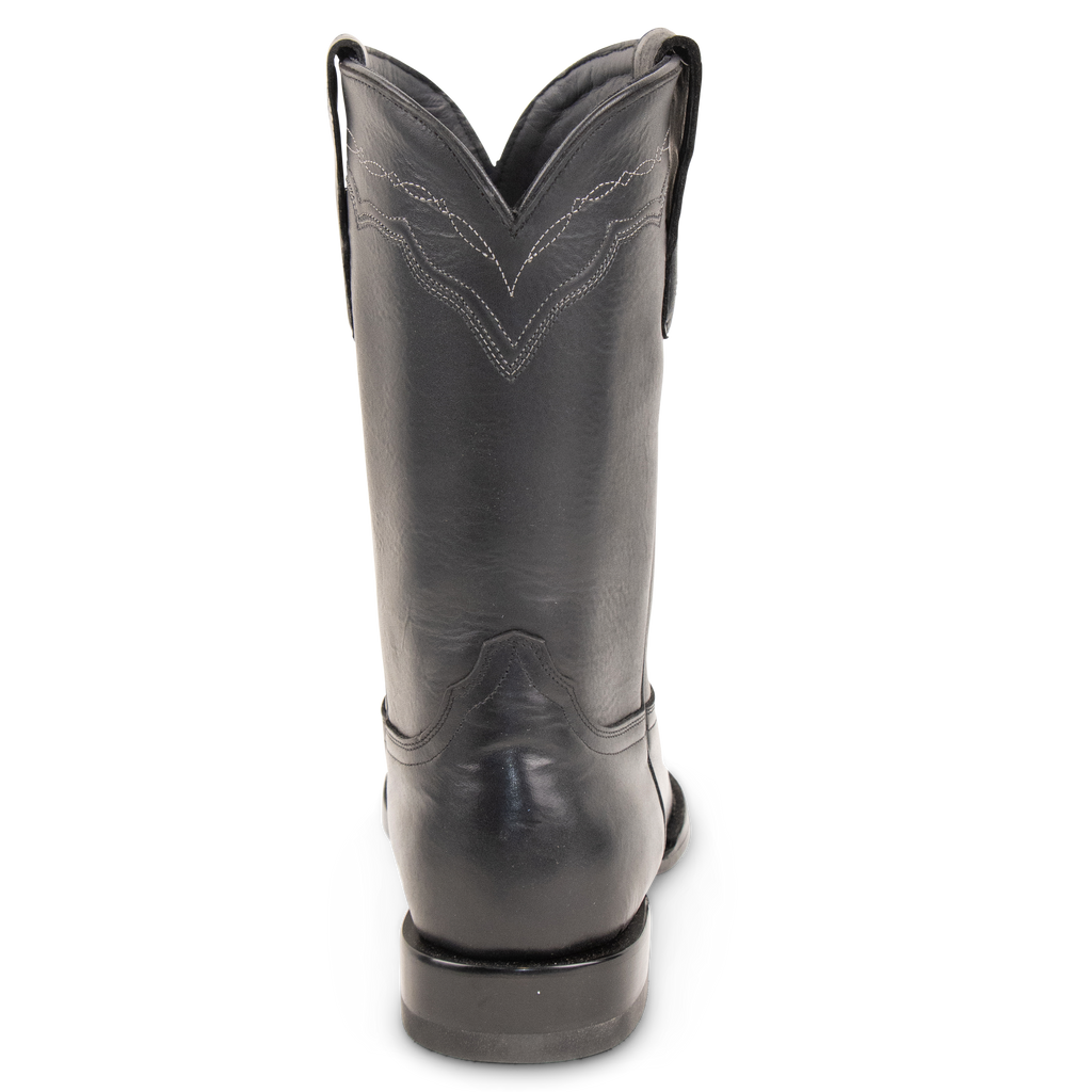 Jersey Cowhide Black - Roper Toe