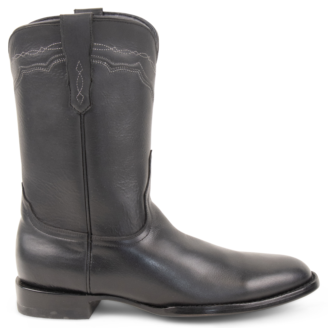 Jersey Cowhide Black - Roper Toe