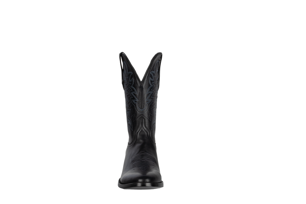 Jersey Cowhide Black - Round Toe