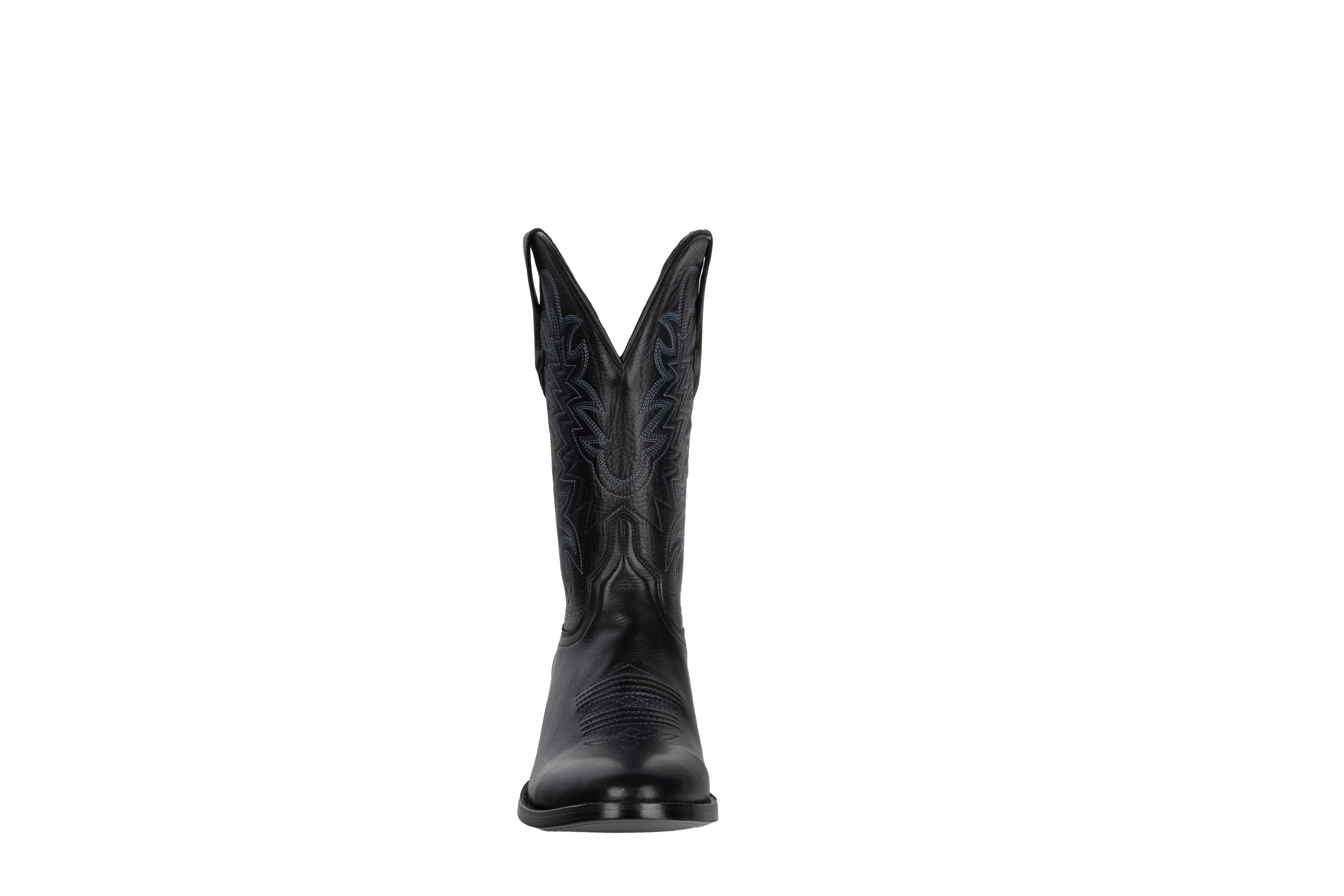 Jersey Cowhide Black - Round Toe