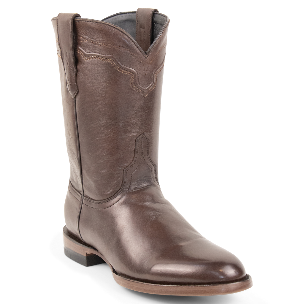 Jersey Cowhide Brown - Roper Toe