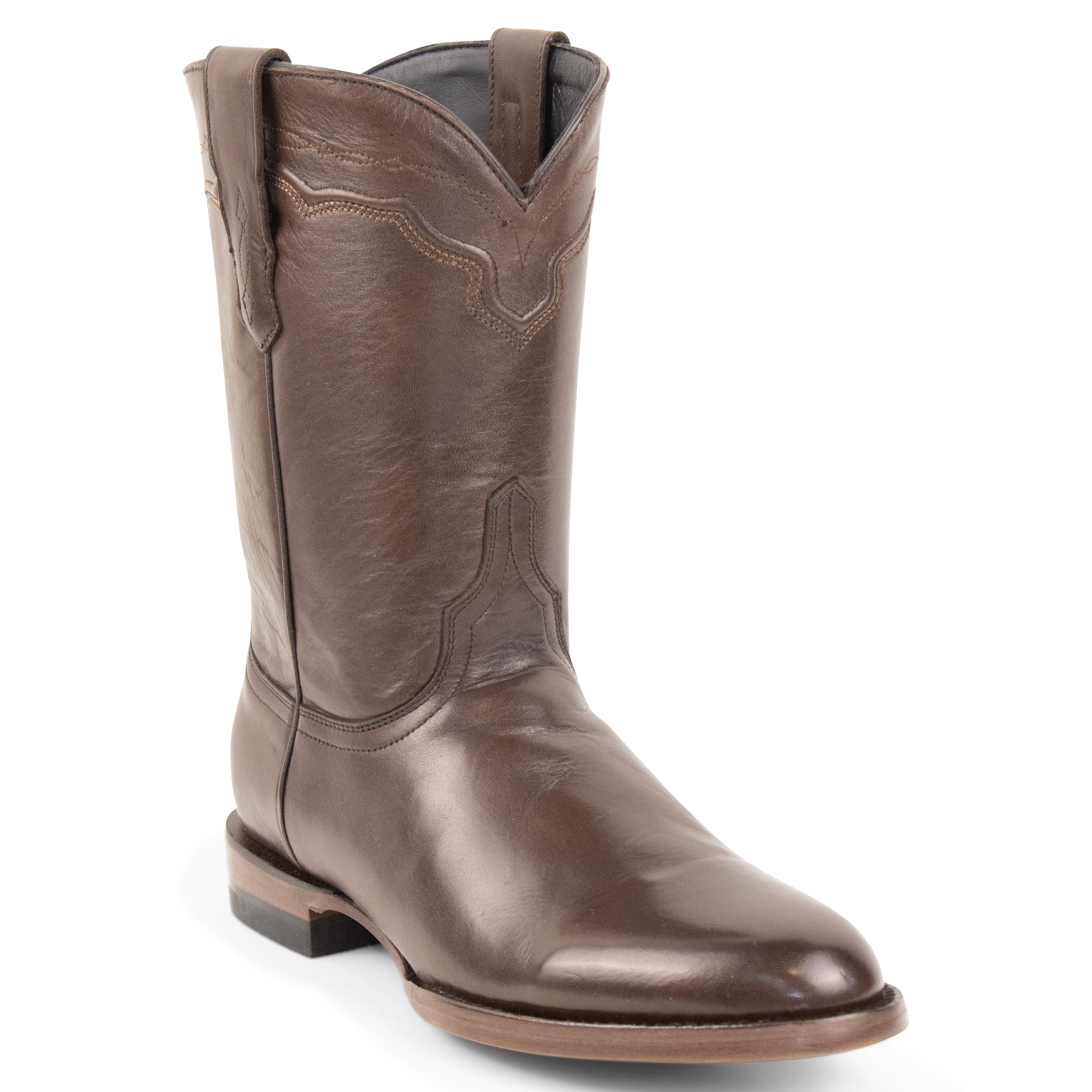 Jersey Cowhide Brown - Roper Toe