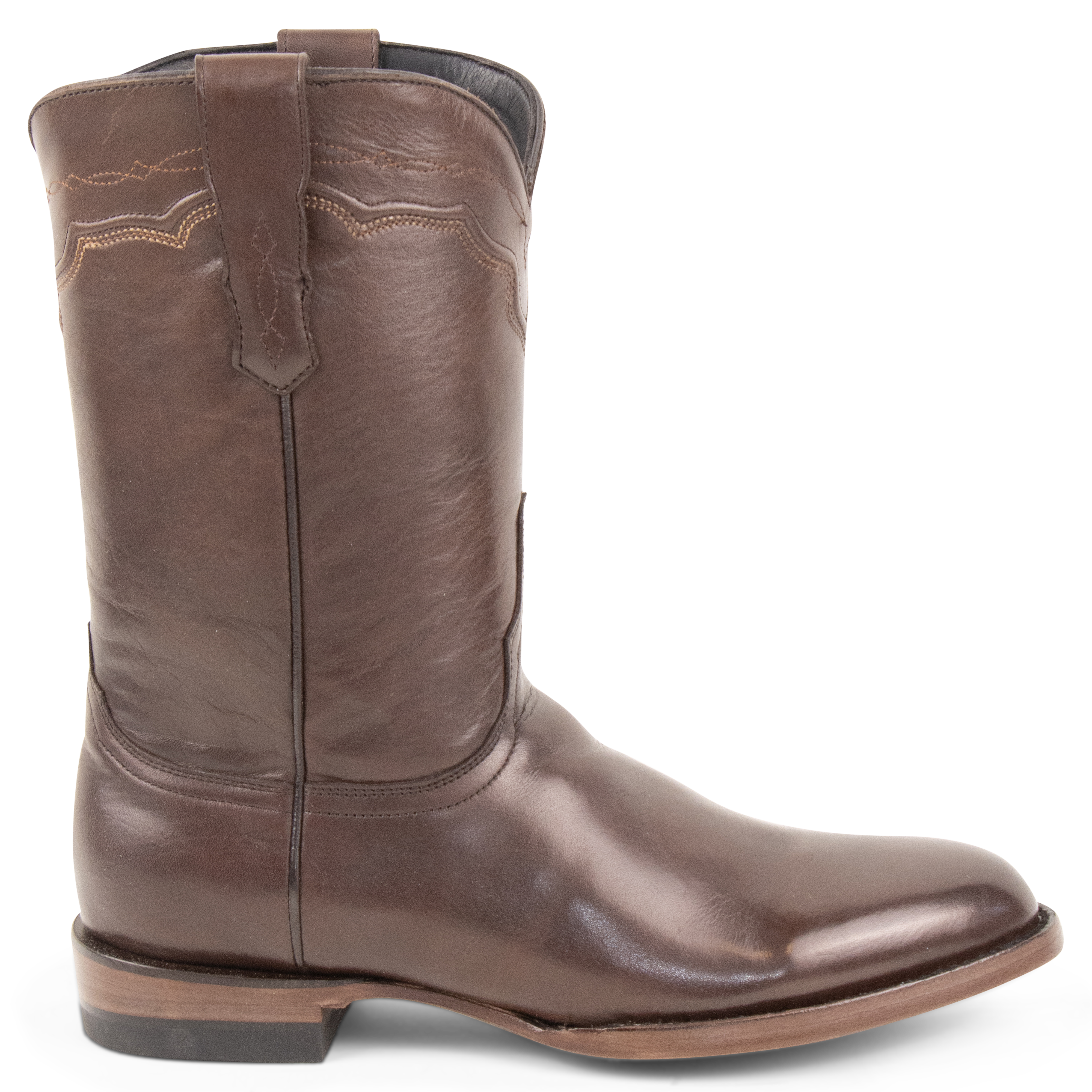 Jersey Cowhide Brown - Roper Toe