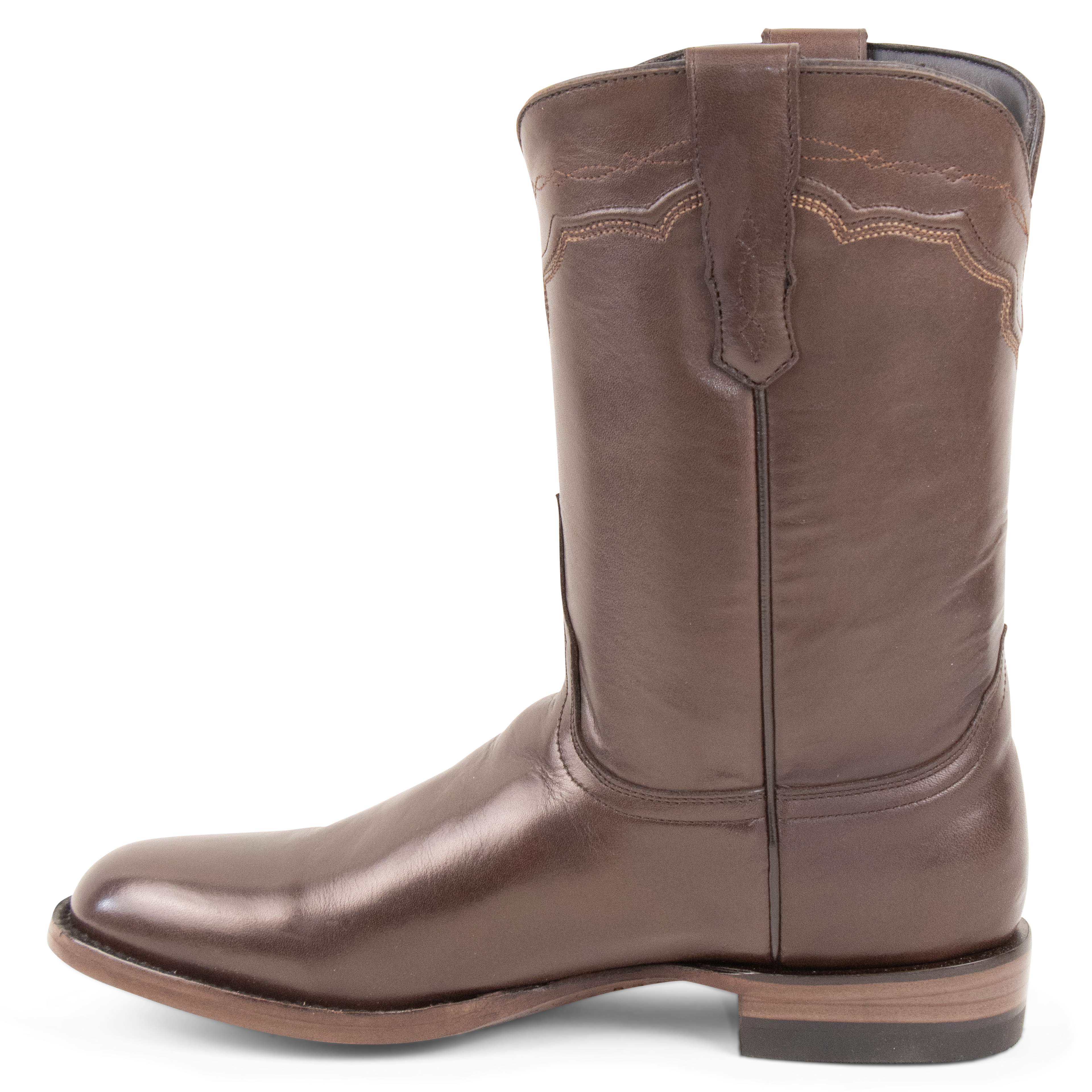 Jersey Cowhide Brown - Roper Toe