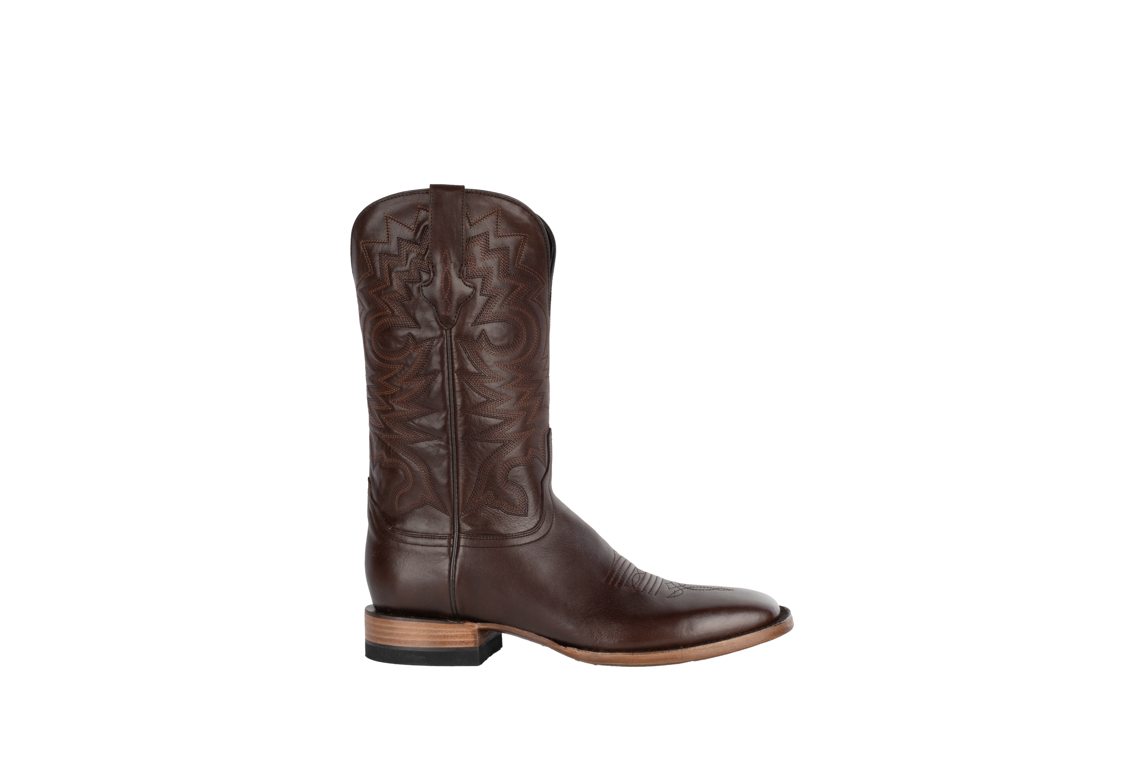 Jersey Cowhide Brown - Square Toe