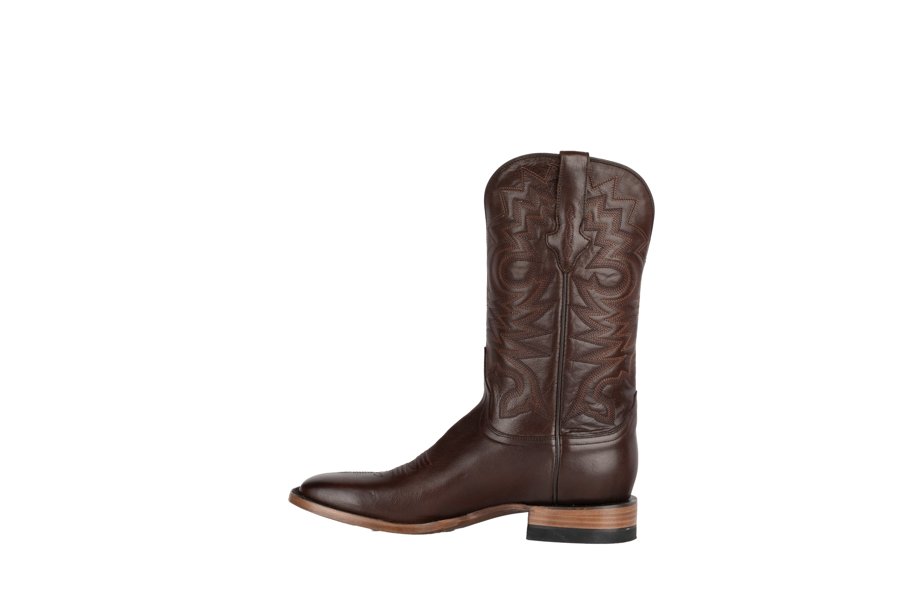 Jersey Cowhide Brown - Square Toe