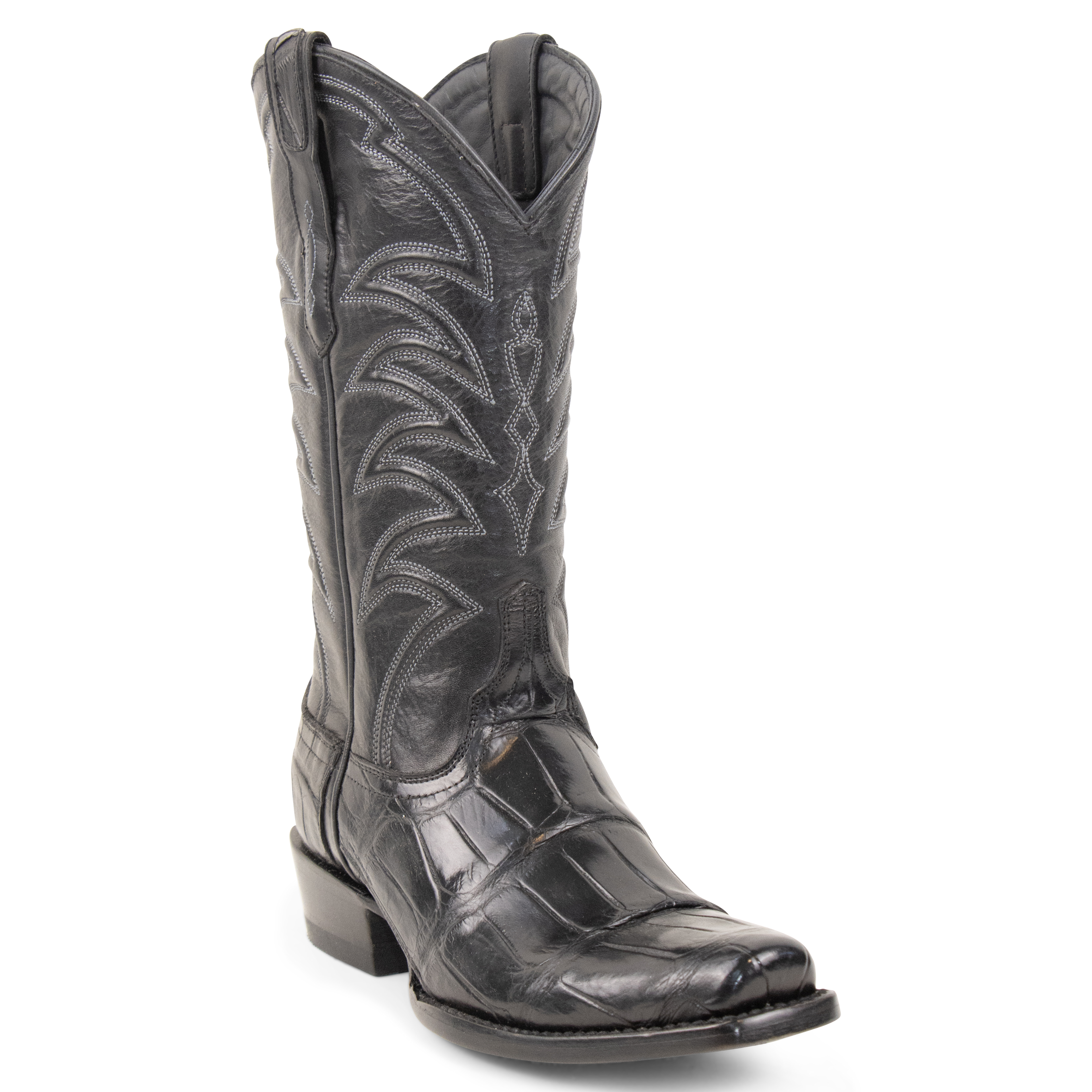 Alligator Black - Cutter Toe