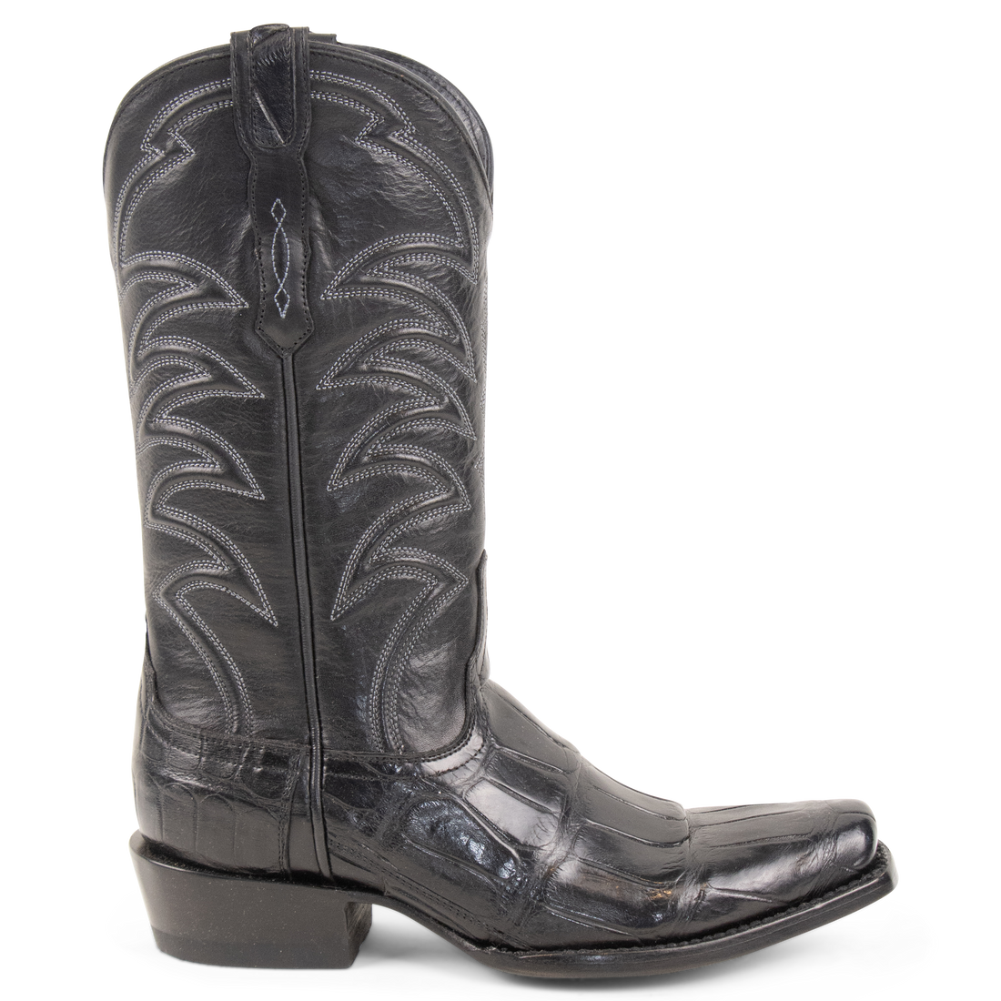 Alligator Black - Cutter Toe
