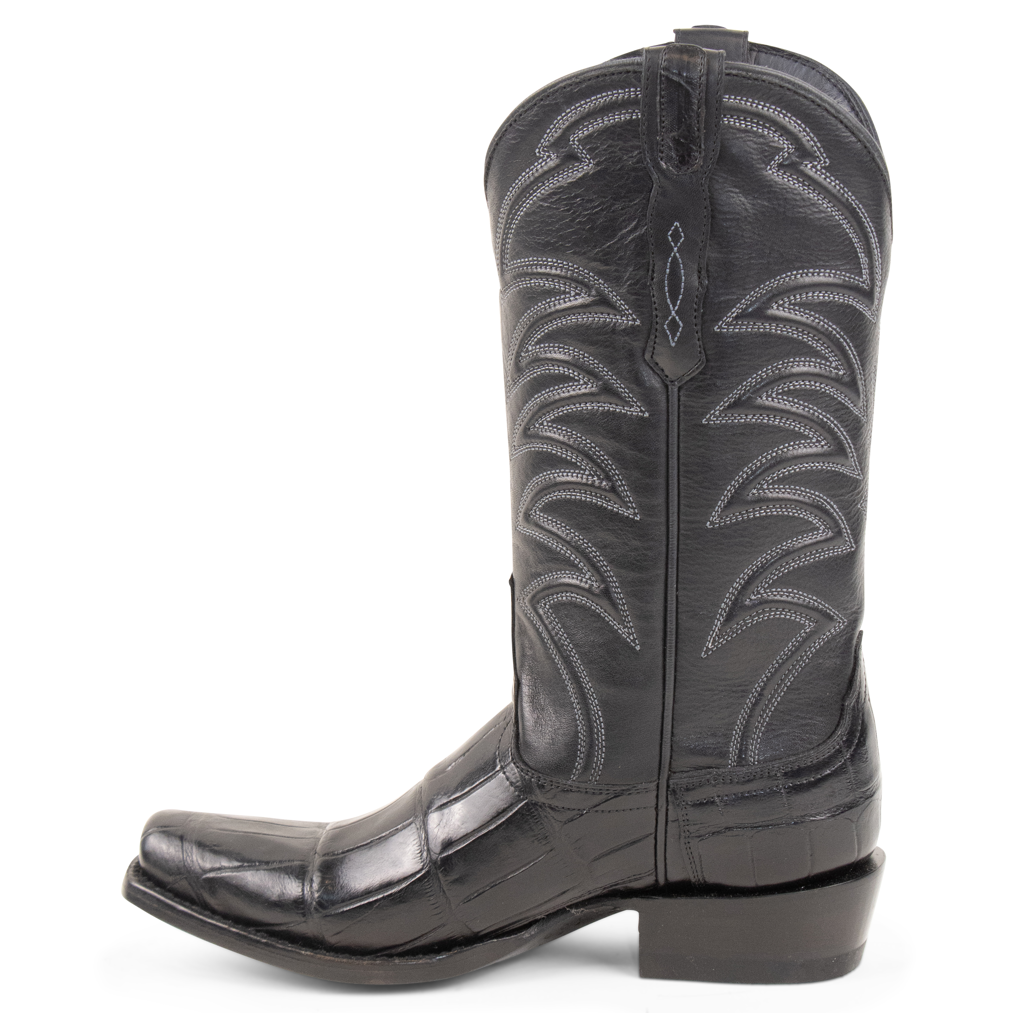 Alligator Black - Cutter Toe