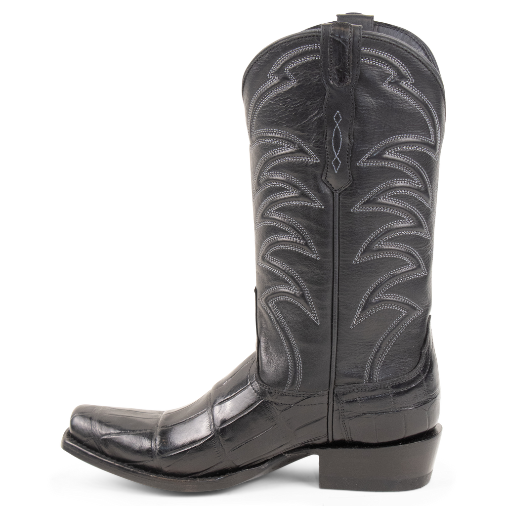 Alligator Black - Cutter Toe