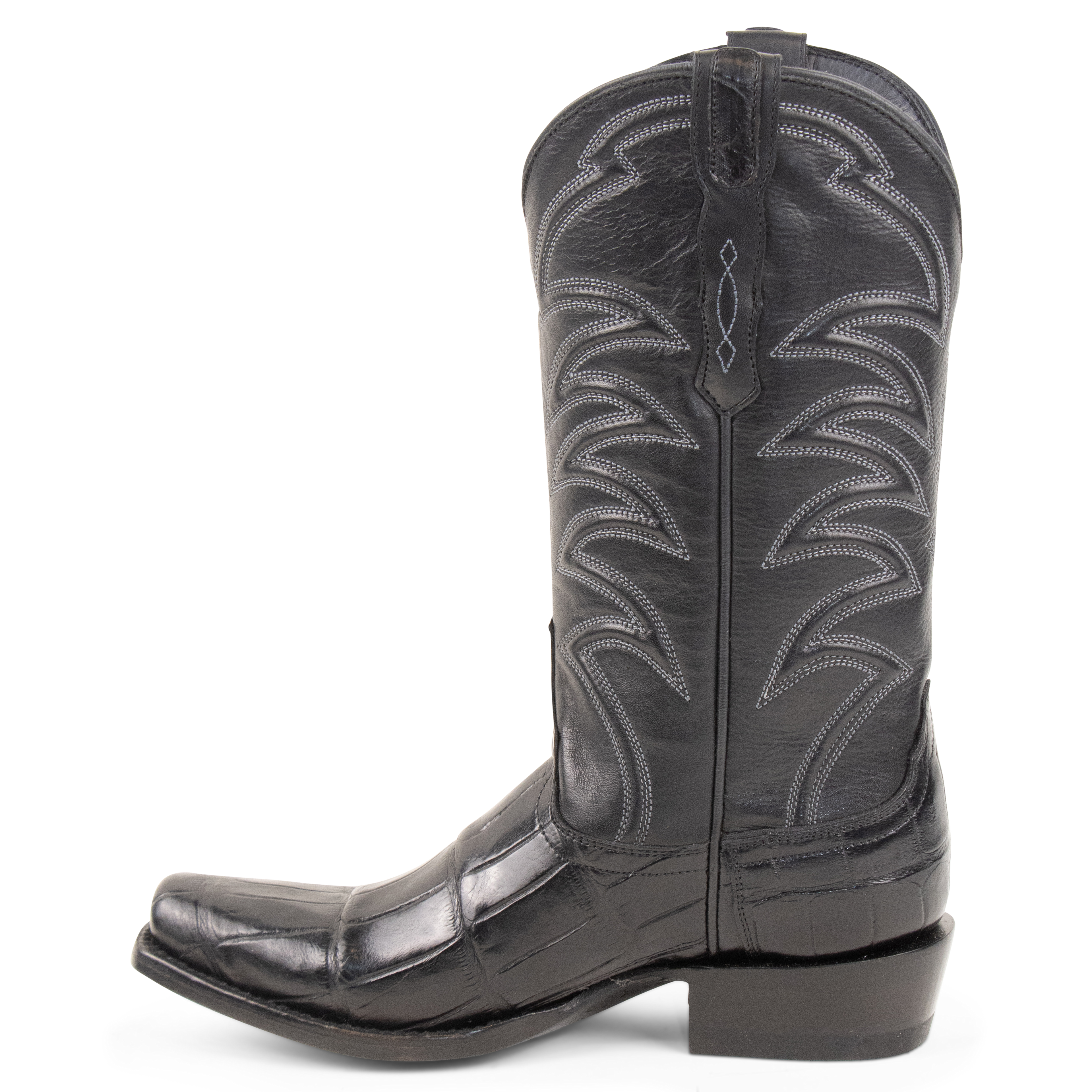 Alligator Black - Cutter Toe