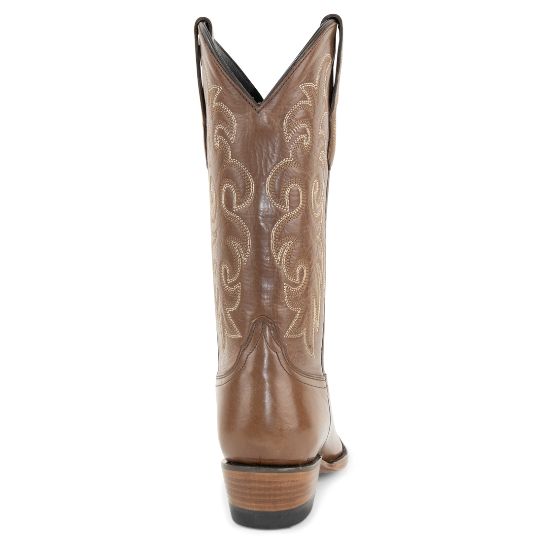 Resistol Boots Brown Gold Jersey Cowhide - Pointed Toe