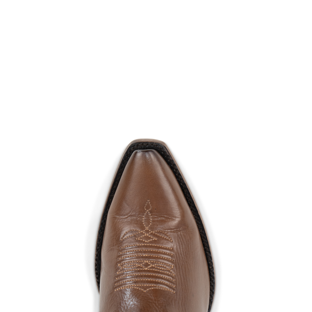 Jersey Cowhide Brown - Pointed Toe
