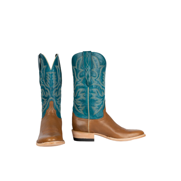 Cowhide Tan - Round Toe