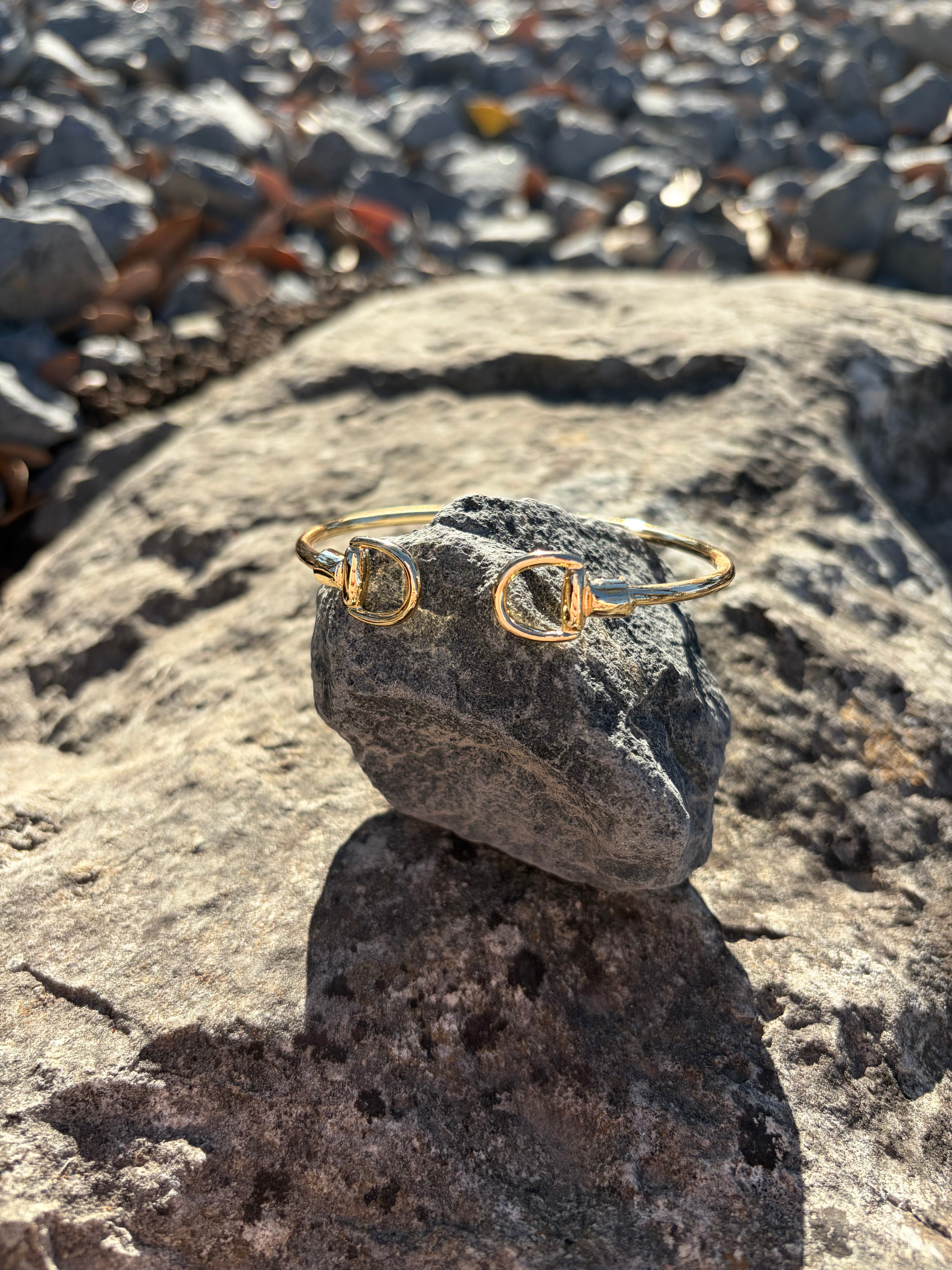 Horse Bit Cuff Bracelet