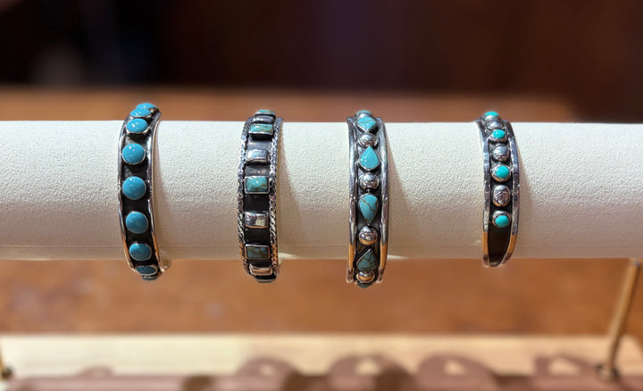 Turquoise Sterling Cuffs