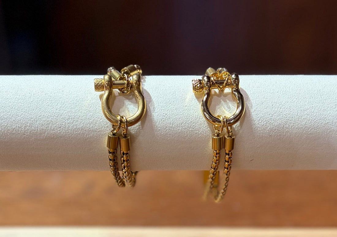 Horse Tack Magnetic Clasp Bracelet